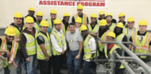 The Utility Workers Military Assistance Program continues to meet with great success training veterans for jobs. Pictured here is Chicago UMAP Cohort 13 with instructor Dino DiDomenico