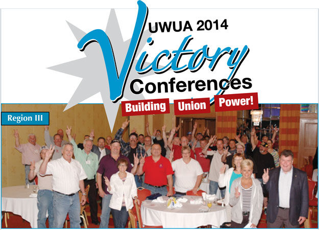 “V” is for victory: Local leaders joined with national officers in Columbus, OH at the Region III Victory Conference.