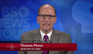 Secretary of Labor Perez