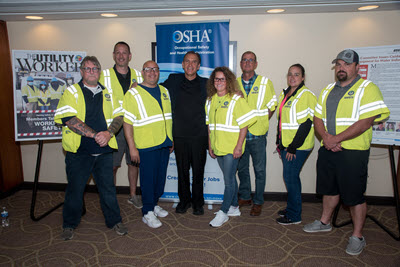 Photo of Safety Director Scotty MacNeill and Region IV Safety Committee Members