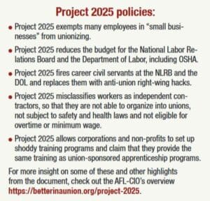 What Every Union Member Should Know About Project 2025 UWUA Proj2025 300x288 
